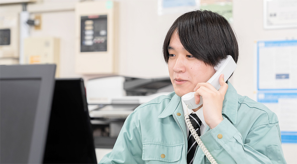 [写真]仕事風景